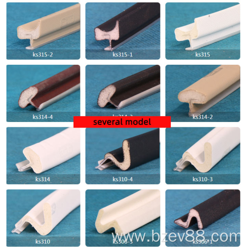 Indoor rubber rubber sealing strip